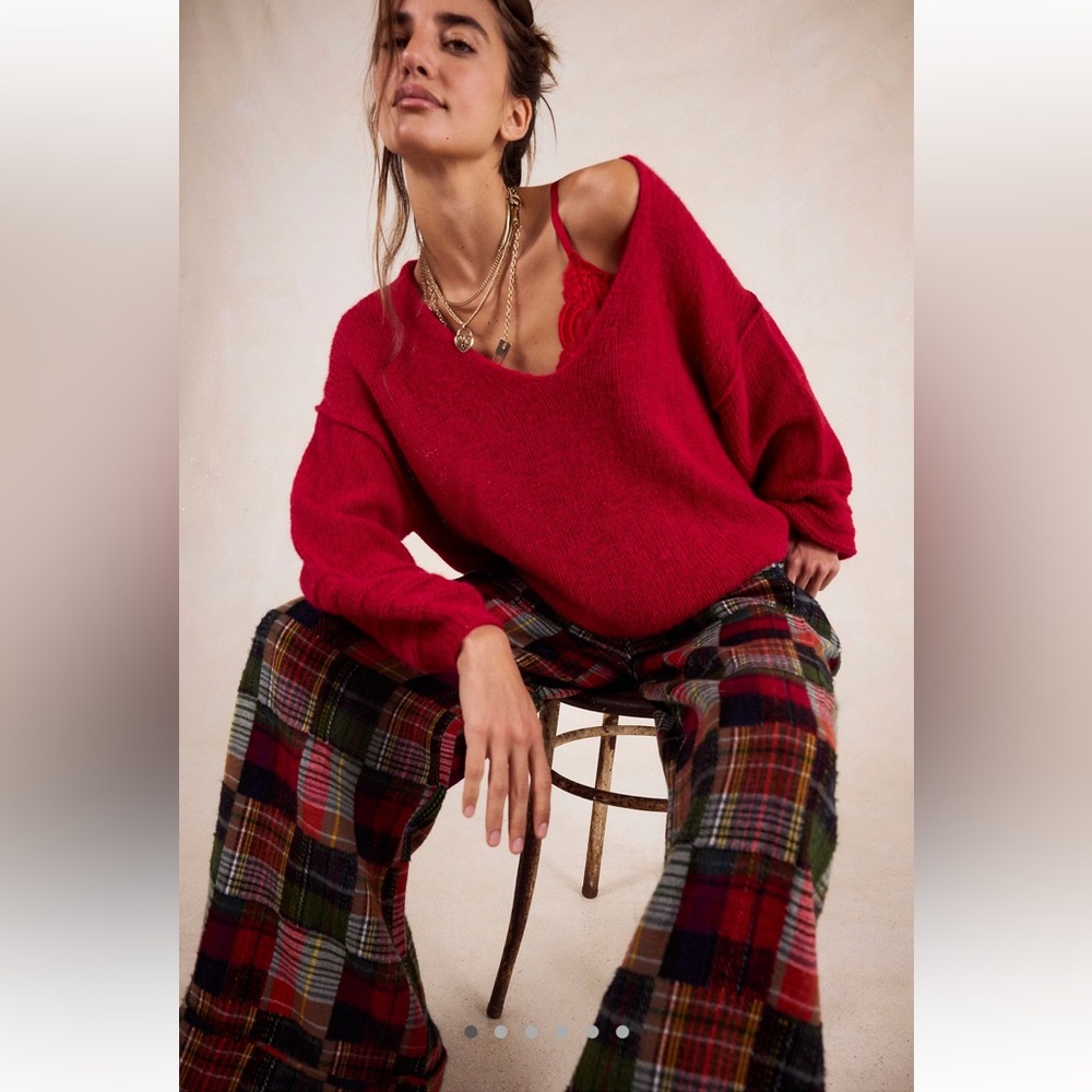 Free People Fillipa Belted Trousers NWT Size 2